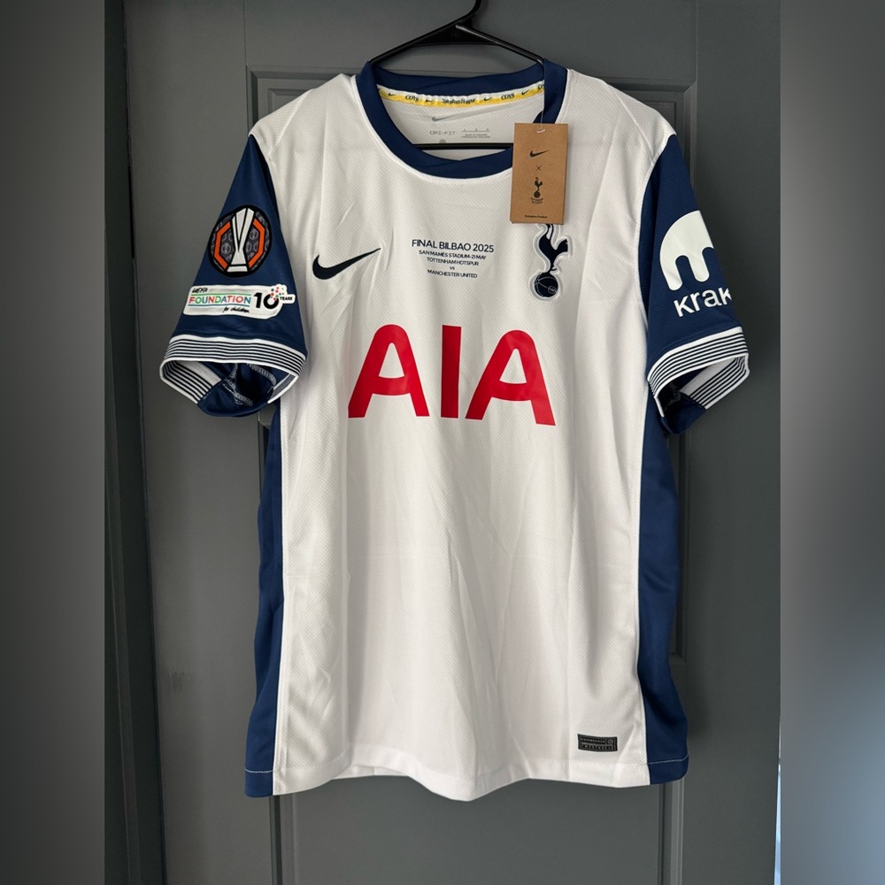 NWT Nike Tottenham Hotspurs Son Heung Min Europa League Men's Fan Version Jersey